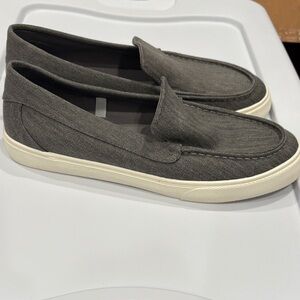 Goodfellow & Co Gray Canvas Slip-Ons